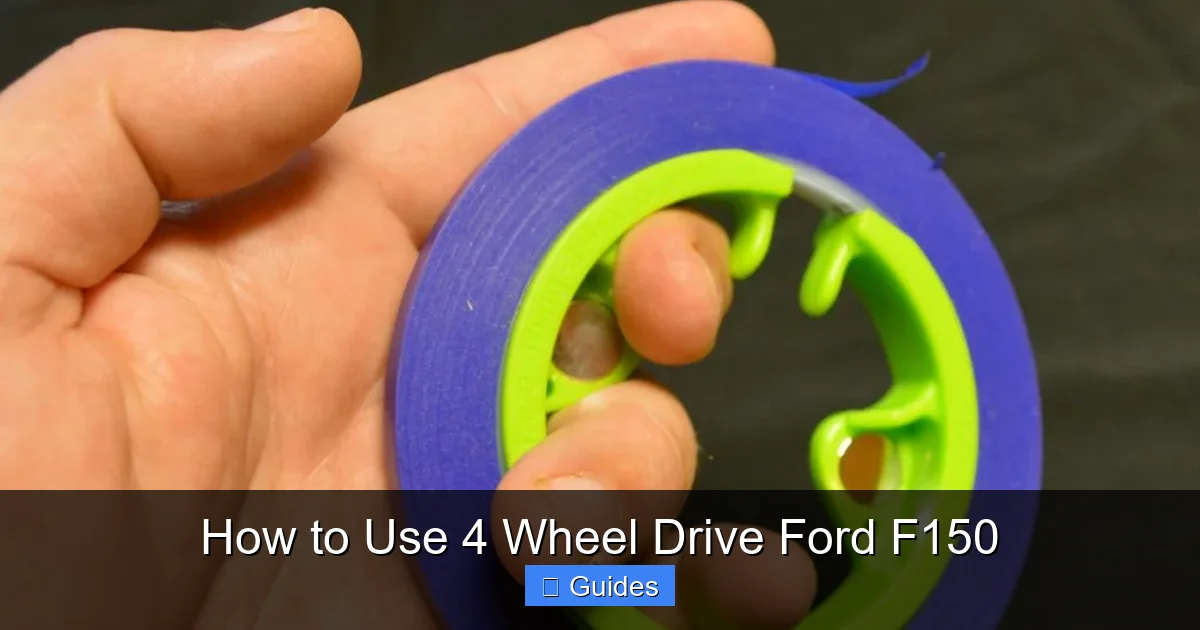 How to Use 4 Wheel Drive Ford F150