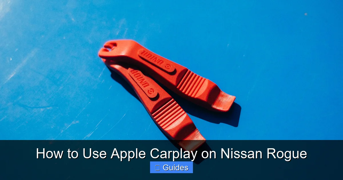 How to Use Apple Carplay on Nissan Rogue