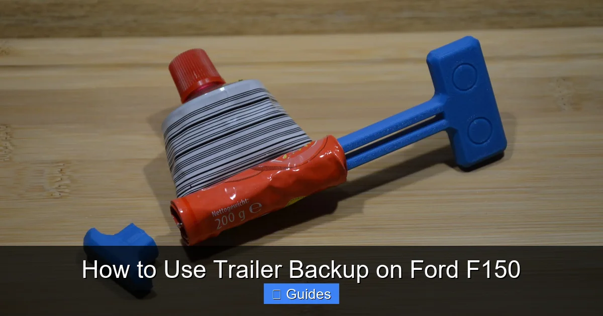 How to Use Trailer Backup on Ford F150