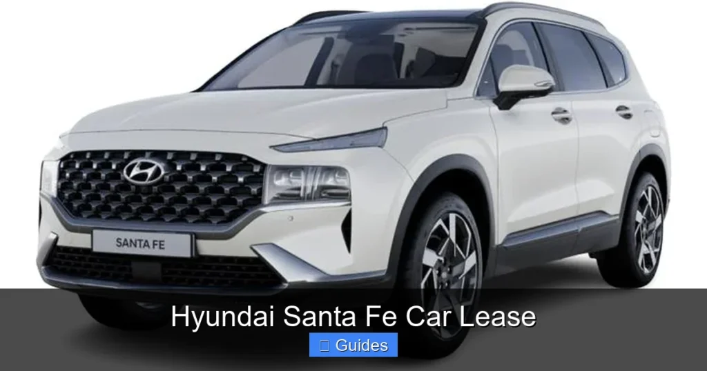 Hyundai Santa Fe Car Lease