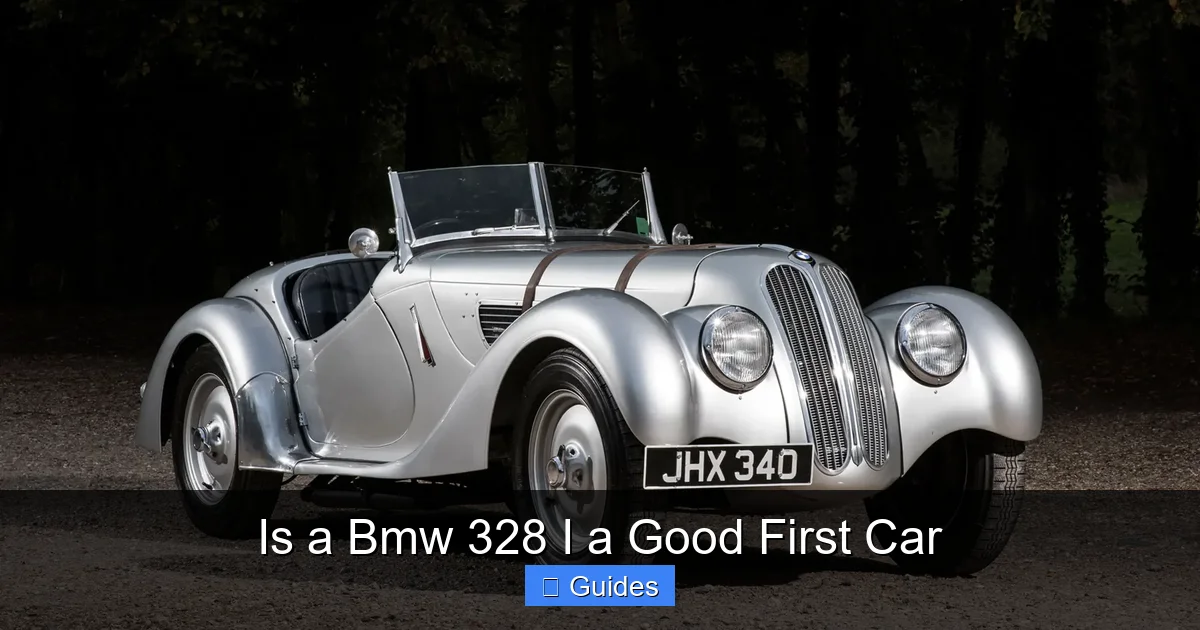 Is a Bmw 328 I a Good First Car