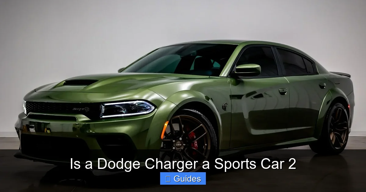 Is a Dodge Charger a Sports Car 2