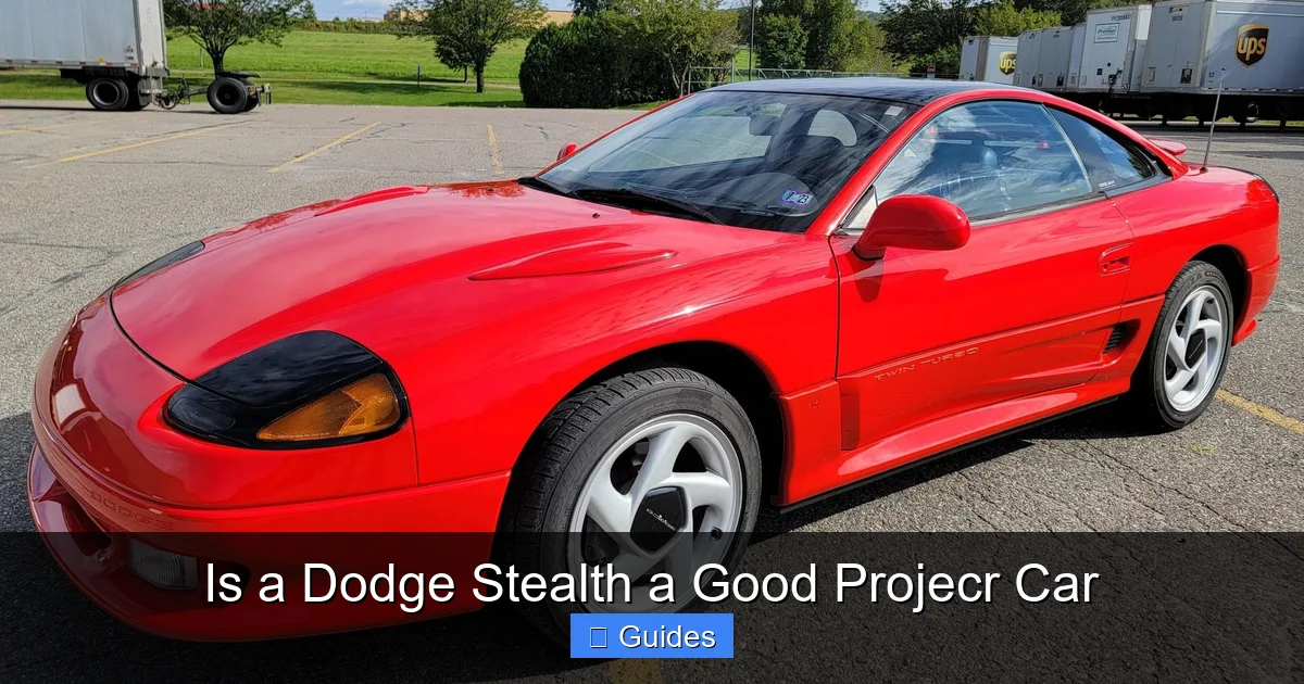 Is a Dodge Stealth a Good Projecr Car
