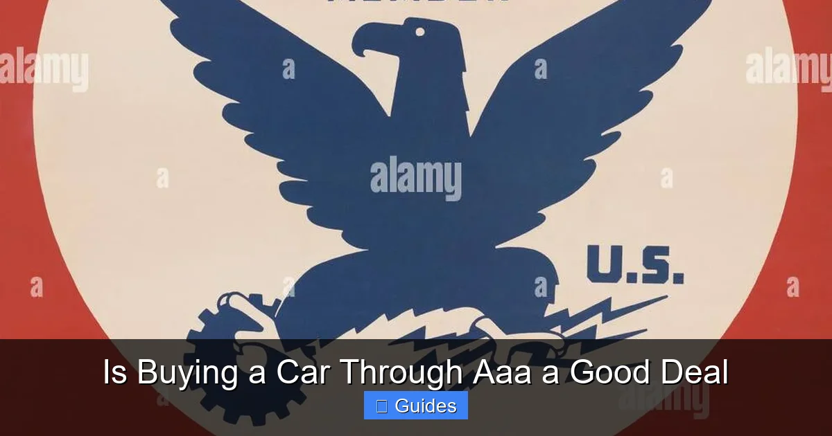 Is Buying a Car Through Aaa a Good Deal