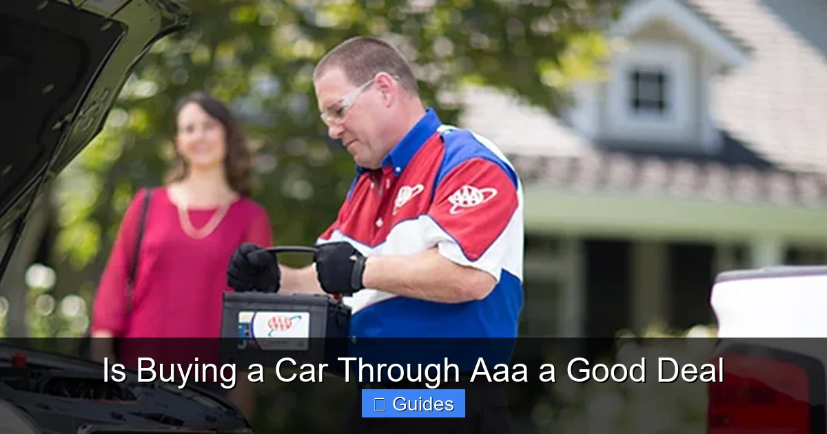 Is Buying a Car Through Aaa a Good Deal