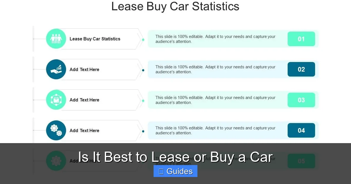 Is It Best to Lease or Buy a Car