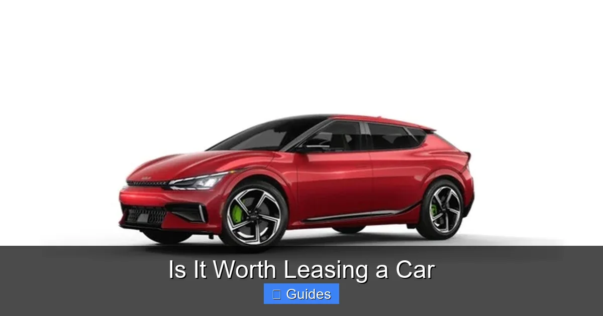 Is It Worth Leasing a Car