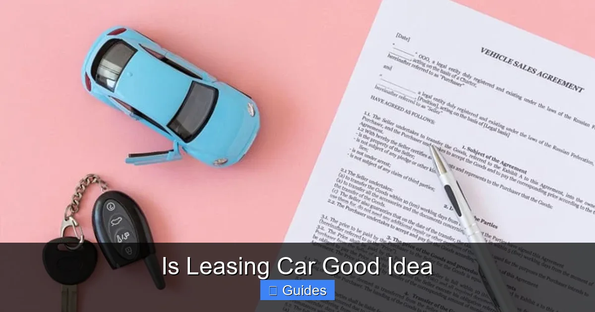 Is Leasing Car Good Idea