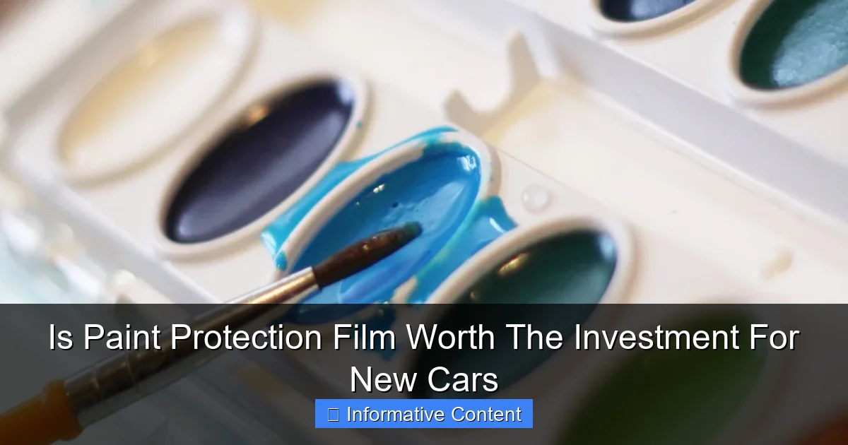 Is Paint Protection Film Worth The Investment For New Cars
