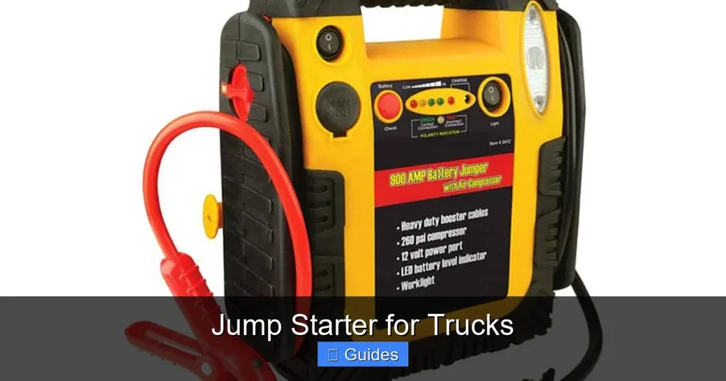 Jump Starter for Trucks