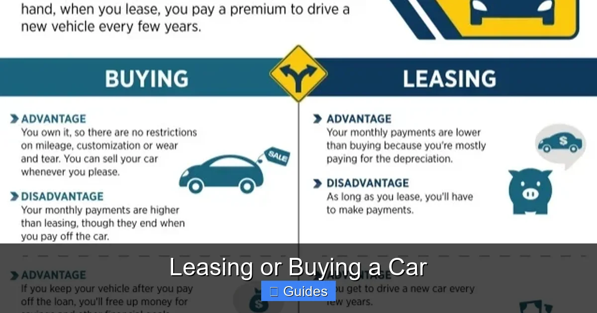 Leasing or Buying a Car