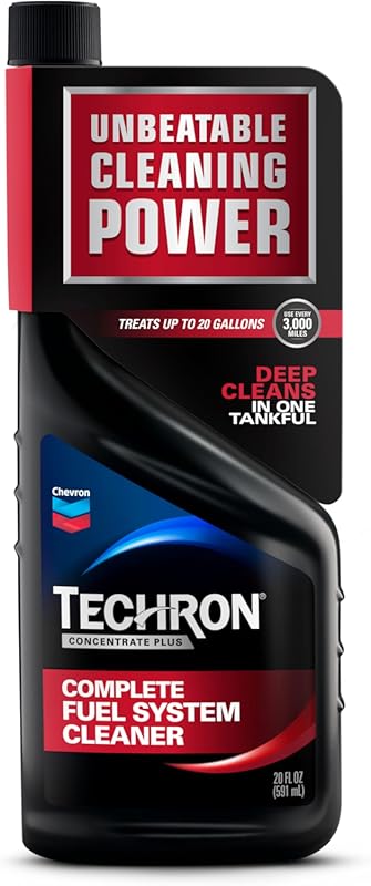 Chevron Techron Concentrate Plus Fuel System Cleaner, 20 oz., Pack of 