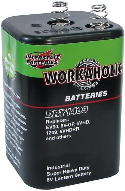 Interstate Batteries 6 Volt Battery, HD Lantern Battery