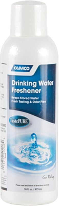 Camco TastePURE Drinking Water Freshener - Prevents Algae and Slime Bu