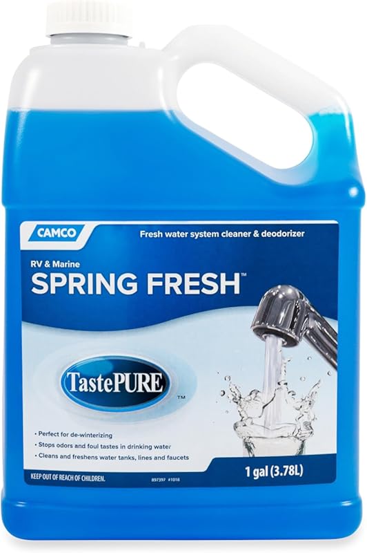 Camco TastePURE Water System Cleaner and Deodorizer for RV and Marine