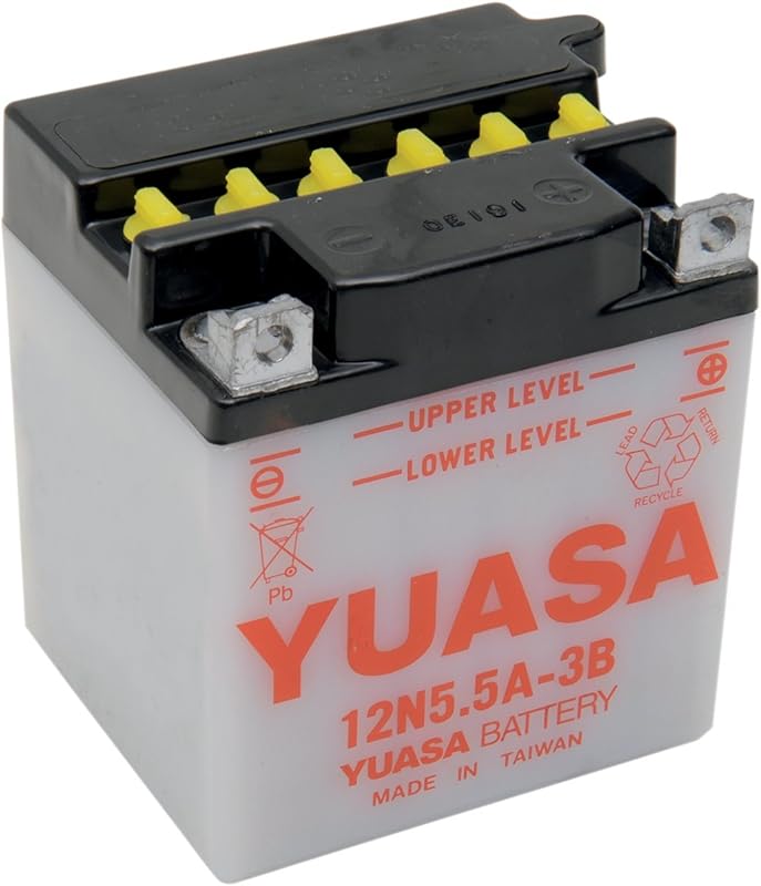 Yuasa YUAM2645A 12V Sealed Lead Acid Battery for Motorcycles, Scooters