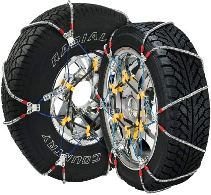 SCC Super Z6 Cable Tire Chain for Passenger Cars Pickups and SUVs to I