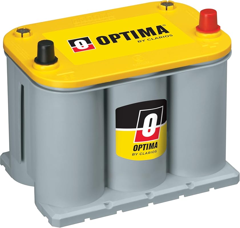 Optima D35 YellowTop Dual Purpose AGM Battery with 620 CCA for Cars an