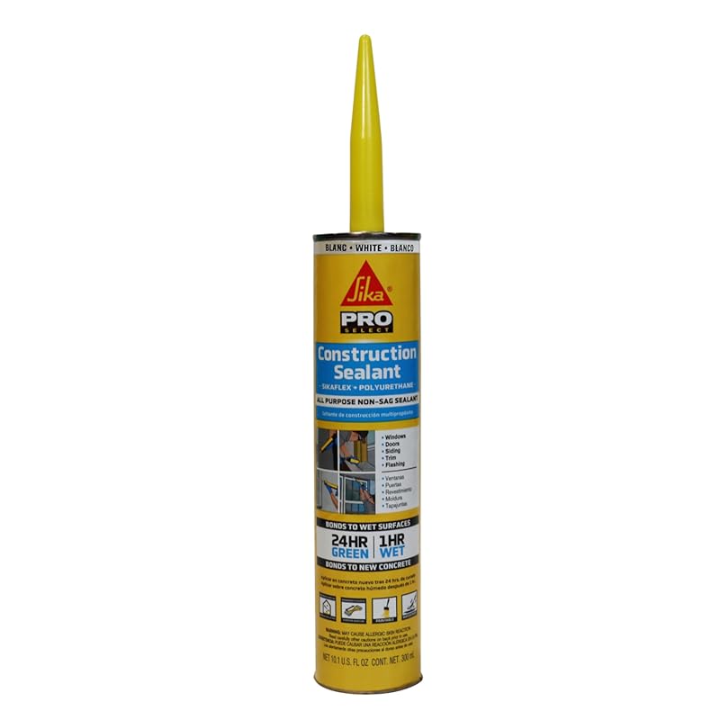 SIKA Sikaflex Polyurethane Sealant for Windows and Construction, White