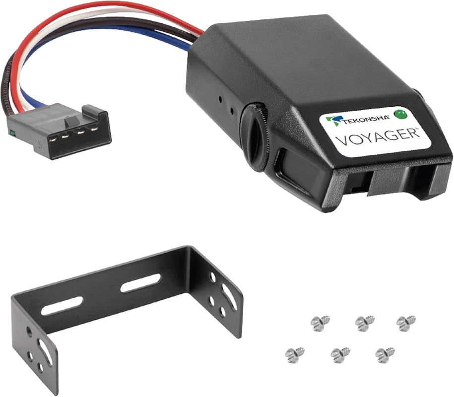 The Tekonsha Voyager is a proportional brake controller designed for t