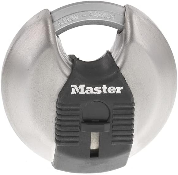 Magnum Heavy Duty Discus Padlock Made from Stainless Steel for Indoor 