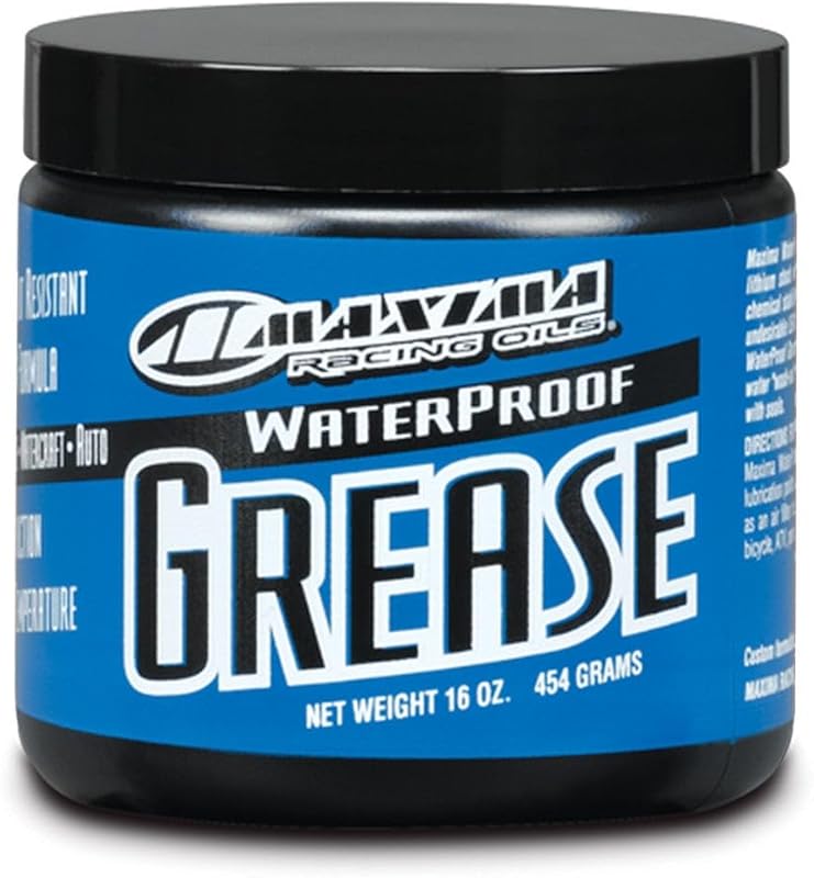 Maxima Waterproof Grease in a 16-Ounce Bottle for RV Wheel Bearing Mai