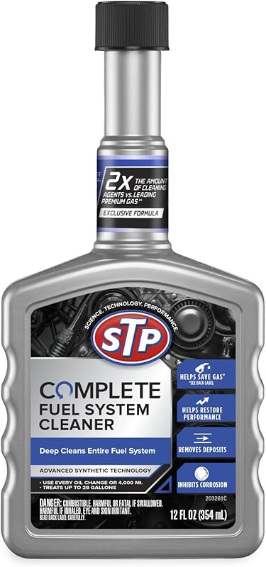 STP Direct Injection Fuel Injector Cleaner, Advanced Synthetic Technol