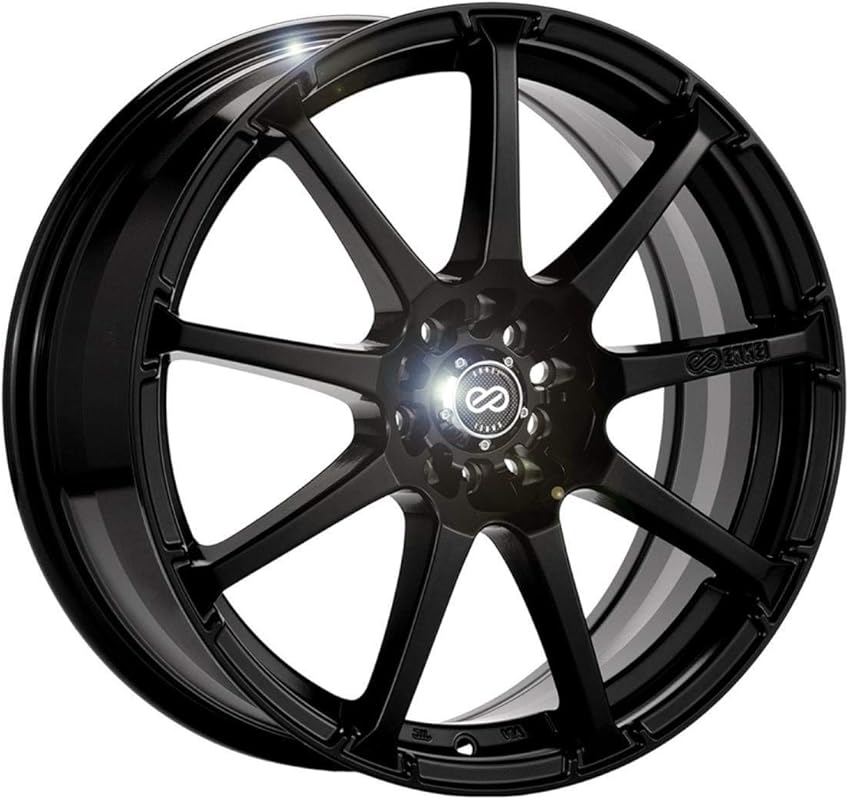 Enkei EDR9 15x6.5 Matte Black Wheels for 5x100 and 5x114.3 Bolt Patter
