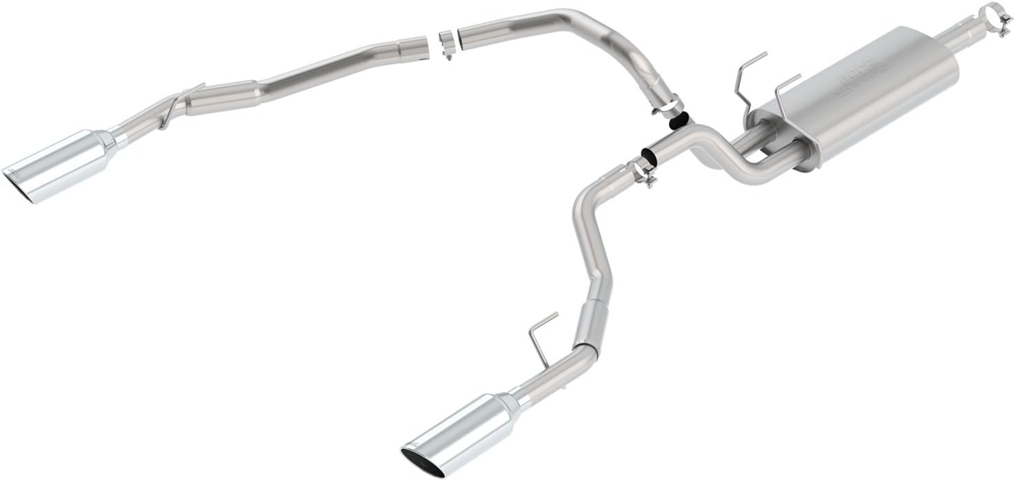 Borla 140307 Cat-Back Exhaust System for 2009-2018 Ram 1500 V8 with S-