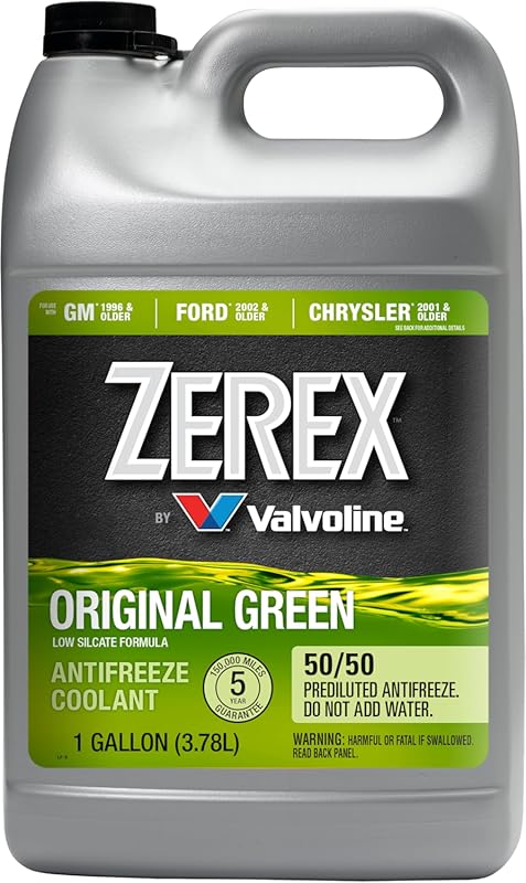 Zerex Original Green Low Silicate 50/50 Prediluted Antifreeze Coolant 