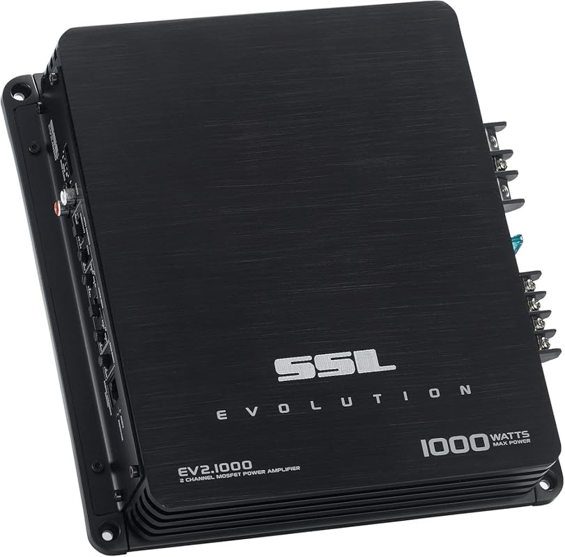 Sound Storm Laboratories EV2.1000 2-Channel Car Amplifier with 1000W O