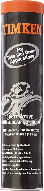 Timken GR224C Wheel Bearing Grease in a 14-Ounce Cartridge for RV and 