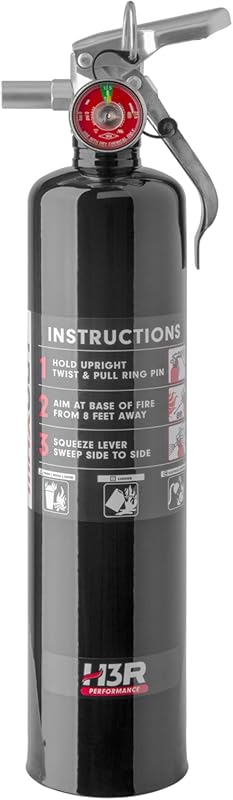 MaxOut 2.5 lb ABC Dry Chemical Fire Extinguisher for Vehicles with Mou