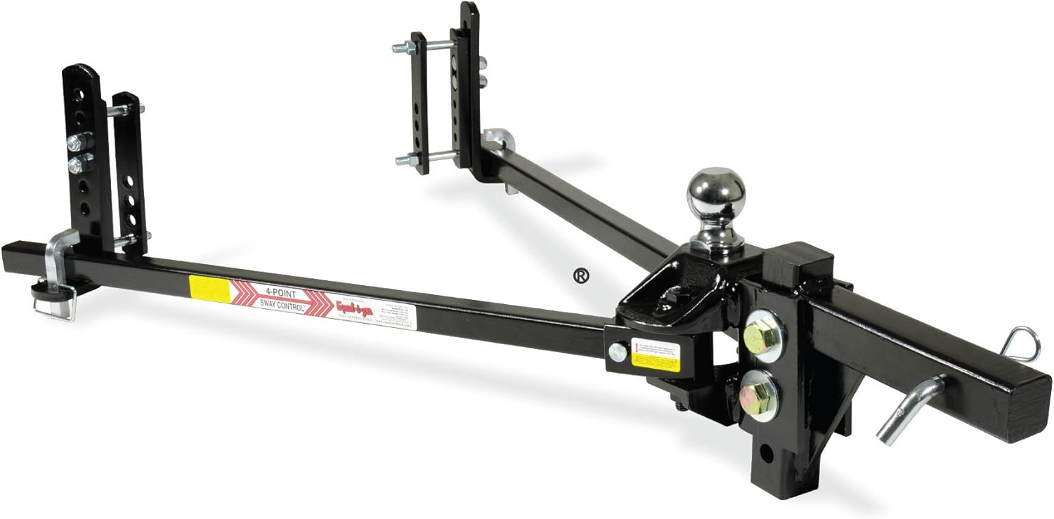 Equal-i-zer 4-Point Sway Control Hitch with 12000 lbs Trailer and 1200