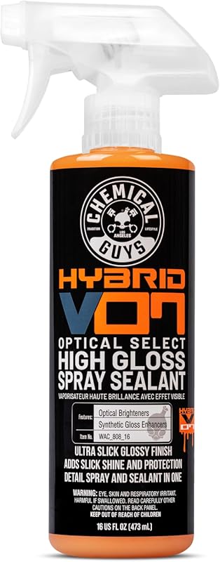 Chemical Guys Hybrid V7 Spray Sealant and Quick Detailer for Black Car