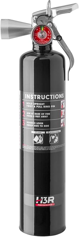 HalGuard Halotron Fire Extinguisher for Vehicles, Race Cars, Trucks & 