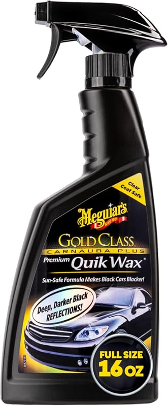 Meguiar's G7716 Gold Class Carnauba Quik Wax, Special Blend for Richne