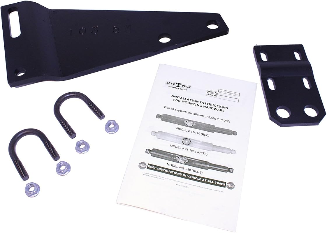 RV Steering Stabilizer Mounting Kit