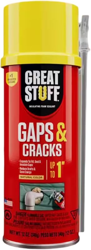 157901 Great Stuff Expanding Spray Foam Sealant, 12 oz