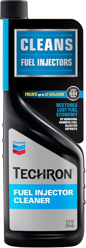 Chevron Techron Fuel Injector Cleaner, 12 oz, Pack of 1