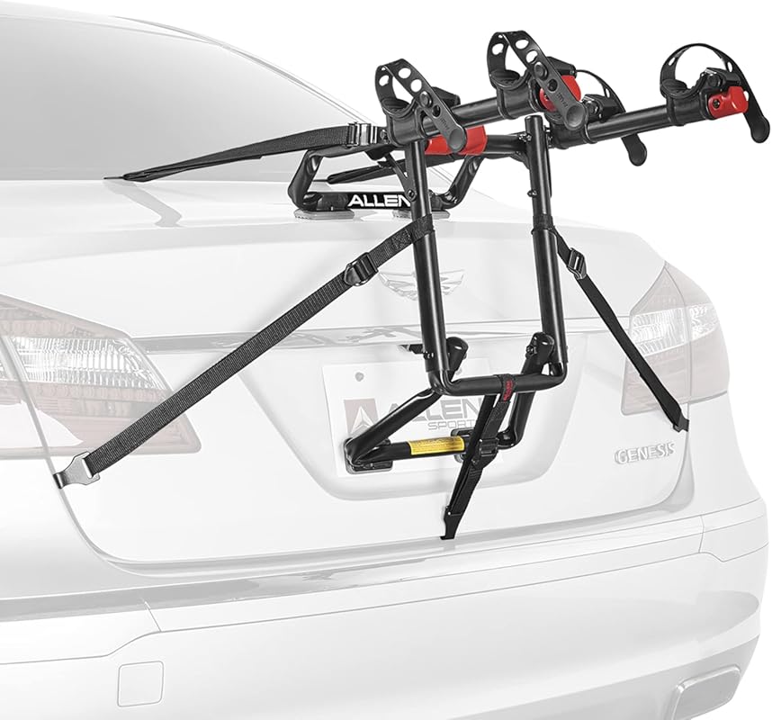 Allen Sports Premier 2-Bike Trunk Rack, Model S102, Black