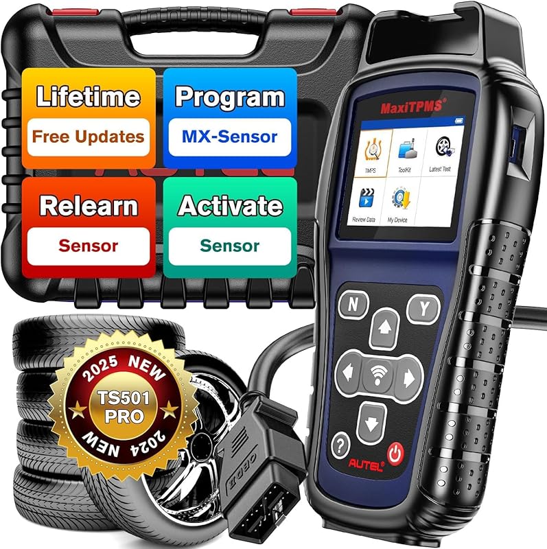Autel MaxiTPMS TS501 PRO is a universal TPMS programming tool with lif
