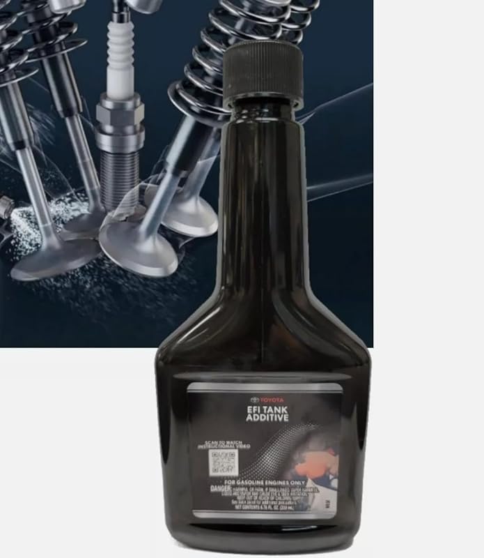 Genuine Toyota EFI Cleaner is a pour-in-tank fuel injector cleaner in 