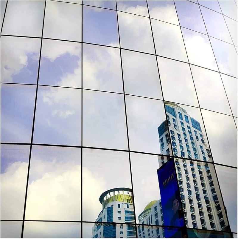 BuyDecorativeFilm S05 One Way Mirror Window Film Provides Heat Control