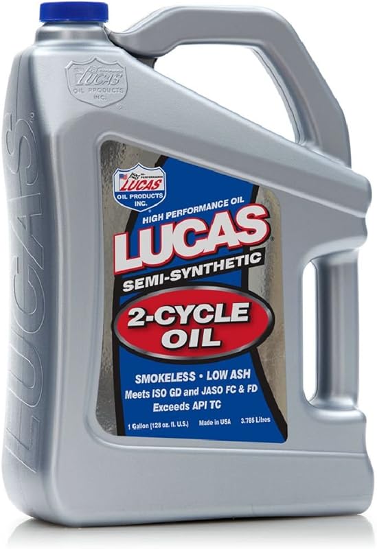 Lucas Oil 10115 Semi-Synthetic 2-Cycle Motor Oil