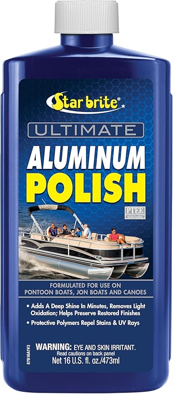 Star Brite Ultimate Aluminum Polish to Remove Oxidation and Protect Ma