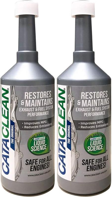 Cataclean Fuel and Exhaust System Cleaner in a Pack of Two 16-Ounce Bo