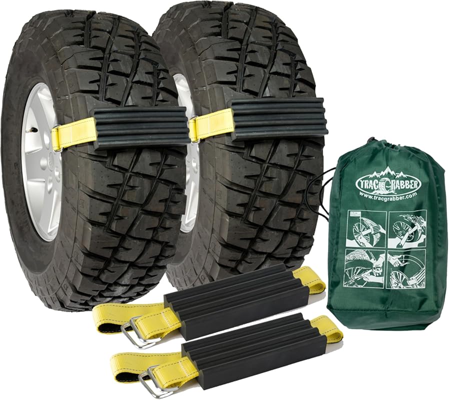 TRACGRABBER Tire Traction Device for Getting Trucks and Large SUVs Uns