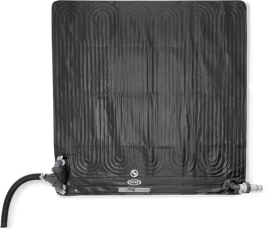 Intex Solar Pool Heater Mat with Hose Attachment for 8,000 Gallon Abov