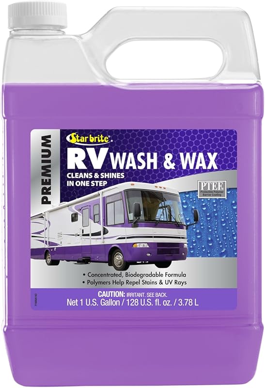 STAR BRITE RV Wash & Wax - Concentrated Cleaner - Cleans & Shines in O